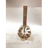 A anemometer, marked Brevet Paris, 9 1/2" long