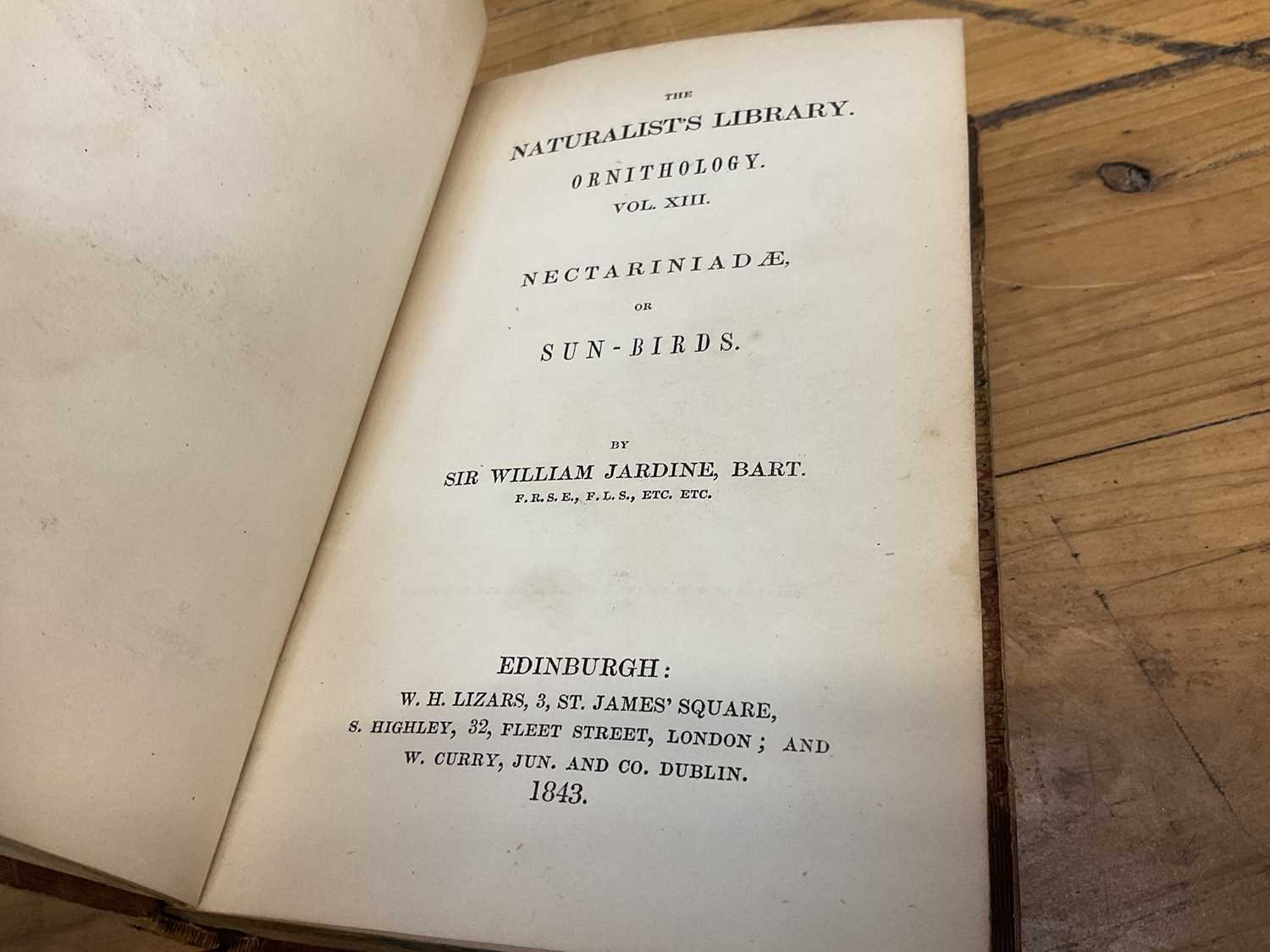 Sir William Jardine, The Naturalist's Library, 15 Vols. in total including Birds of Great Britain an - Image 13 of 41