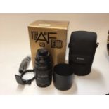 Nikon Zoom-Nikkor 80-400mm VR f/4.5-5.6 ED Autofocus lens in original box