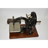 Victorian sewing machine