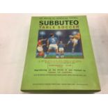 Selection of children's games including Subbuteo, hand-held games, periscope eyc.