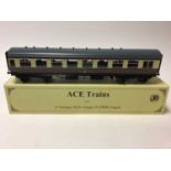 Ace Trains Vintage O gauge GWR Coach GW Buffett Car. RES, in original box