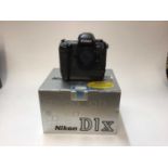 Nikon D1X digital SLR camera body in original box