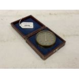 Post office compensated pocket barometer