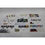 Stamps GB selection of uncounted mint sets and blocks, FDCs, fine used sets etc.
