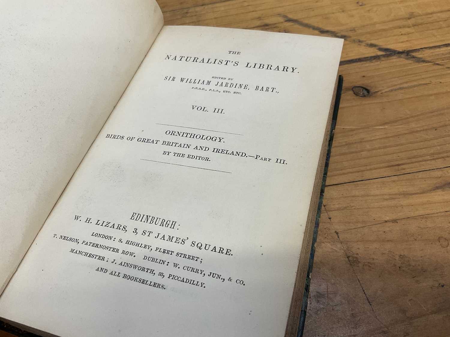 Sir William Jardine, The Naturalist's Library, 15 Vols. in total including Birds of Great Britain an - Image 12 of 41