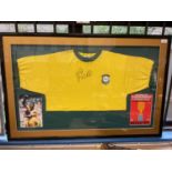 Framed Pele shirt