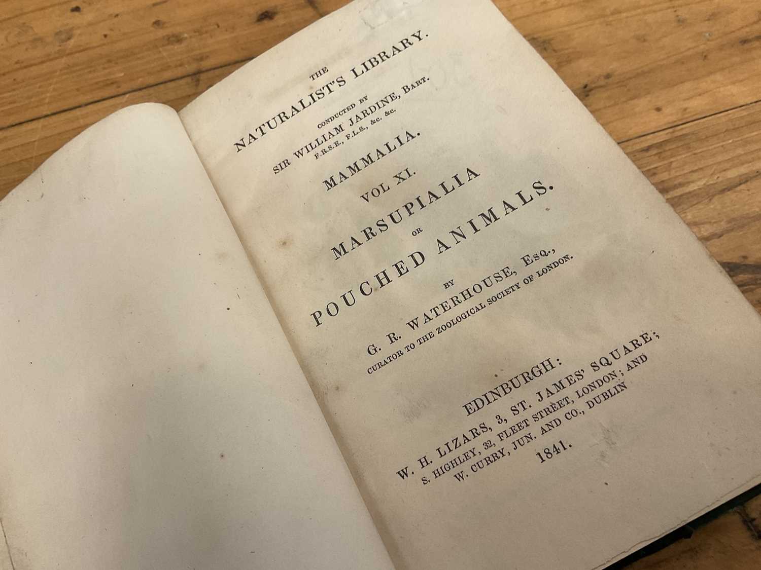 Sir William Jardine, The Naturalist's Library, 15 Vols. in total including Birds of Great Britain an - Image 25 of 41