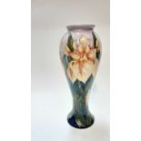 Moorcroft pottery vase decorated in the Windrush pattern, dated 2000, 28cm high, boxed