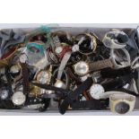 Collection of various Ladies and Gentlemen's wristwatches to include Timex and Sekonda
