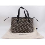 Mulberry Jacquard tote bag