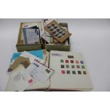 Stamps GB Presentation Pack selection in albums and loose plus world issues in old ledgers