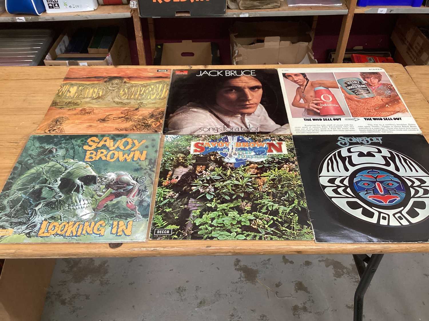 Good selection of LP records including Paul Butterfield, Savoy Brown, Jack Bruce, Stonebolt, Kinks a