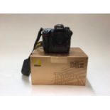 Nikon D2X digital SLR camera in original box with instructions