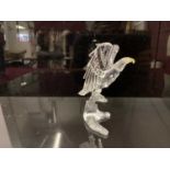 Swarovski crystal Bald Eagle, boxed