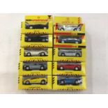 Die cast boxed selection of Lledo models including larger Cameo sets, Shell sports car selection and