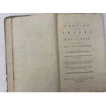 Group of oversize agricultural books in poor condition, including An Enquiry into the Price of Wheat