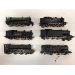 Railway selection of OO gauge kit/scratch built locomotives constructed