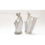 Two Lladro porcelain figures