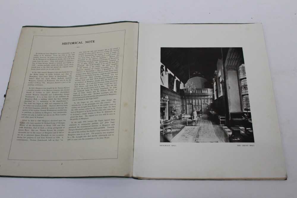 Auction catalogue 1952 for The Hengrave Estate, Bury St Edmunds - Image 2 of 4