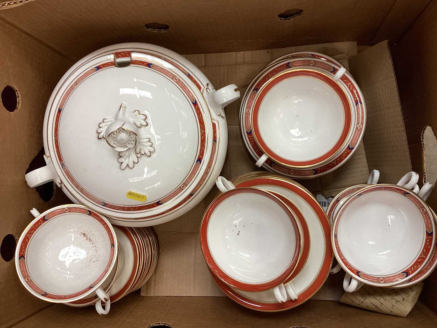 Quantity of Royal Worcester Howard and Beaufort pattern dinner services - Image 2 of 4