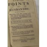 Thomas Tusser - Five Hundred Points of Husbandry, 1744