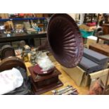 Vintage Academy Gramophone with horn