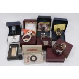 Group of boxed vintage Timex digital and other analogue wristwatches