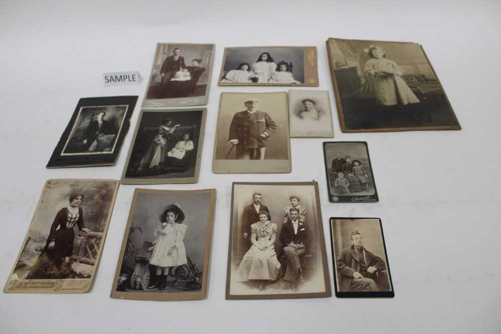 Collection of ephemera including early photography