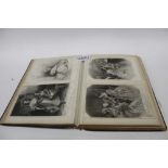 An album of 19th century engravings including T Allom engraver P Lightfoot An Itinerant Doctor at