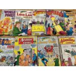 Box of 1960s DC Comics to include Superman, Batman, All American Men of War together with collection