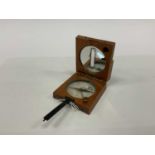 Late 19th/ early20th century Boussole-Alidade pocket compass