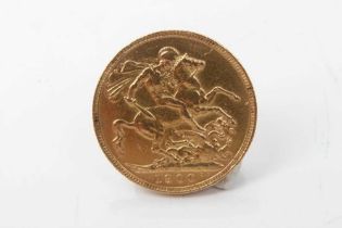 G.B. - Gold Sovereign Victoria OH 1900P GF (1 coin)