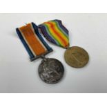 First World War Pair comprising War and Victory medals named to 1751 PTE. I. Peterson. 1 - Cape C. L
