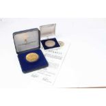 Norway - Gold medallion commemorating the '100th Year Anniversary of King Haakon II Birthday' 1972