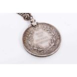 Victorian Sea Gallantry medal (Foreign Services), small silver issue, named to Peter Peterson 1st Se