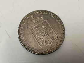 G.B. - William & Mary silver Half Crown 1689 GVF (1 coin)