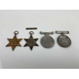 Second World War South African medal group comprising 1939 - 1945 Star, Africa Star with 8th Army c