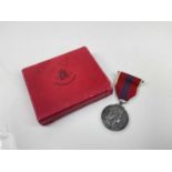 Elizabeth II 1953 Coronation medal in box of issue.