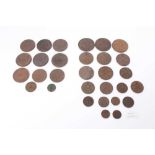 Russia - Mixed 19th century Nicholas I and Alexander II copper coins (N.B. Various denominations & g