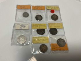 G.B. - Mixed 19th century silver tokens to include issues from Charing Cross, Lincoln, March, Middle