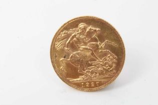 G.B. - Gold Sovereign George V 1927SA EF (1 coin)