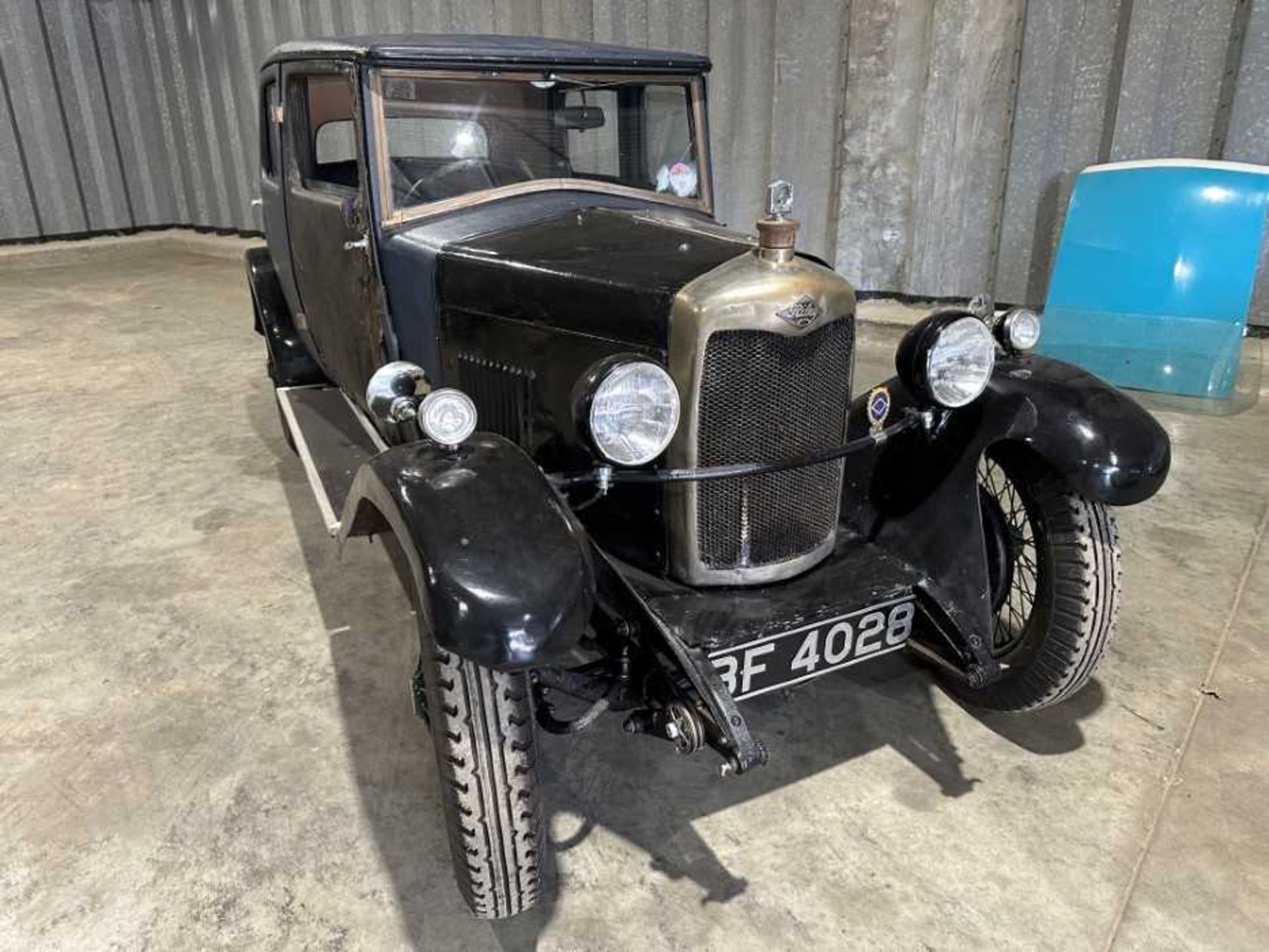 1928 Riley Monaco, 4 door saloon with Wayman Fabric body, chassis number 601582, reg. no. BF 4028 - Image 9 of 26