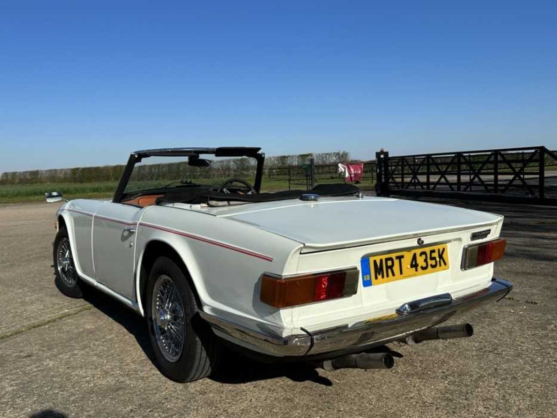 1972 Triumph TR6, 2498cc, manual, chassis number CP542320, reg. no. MRT 435K - Image 14 of 29