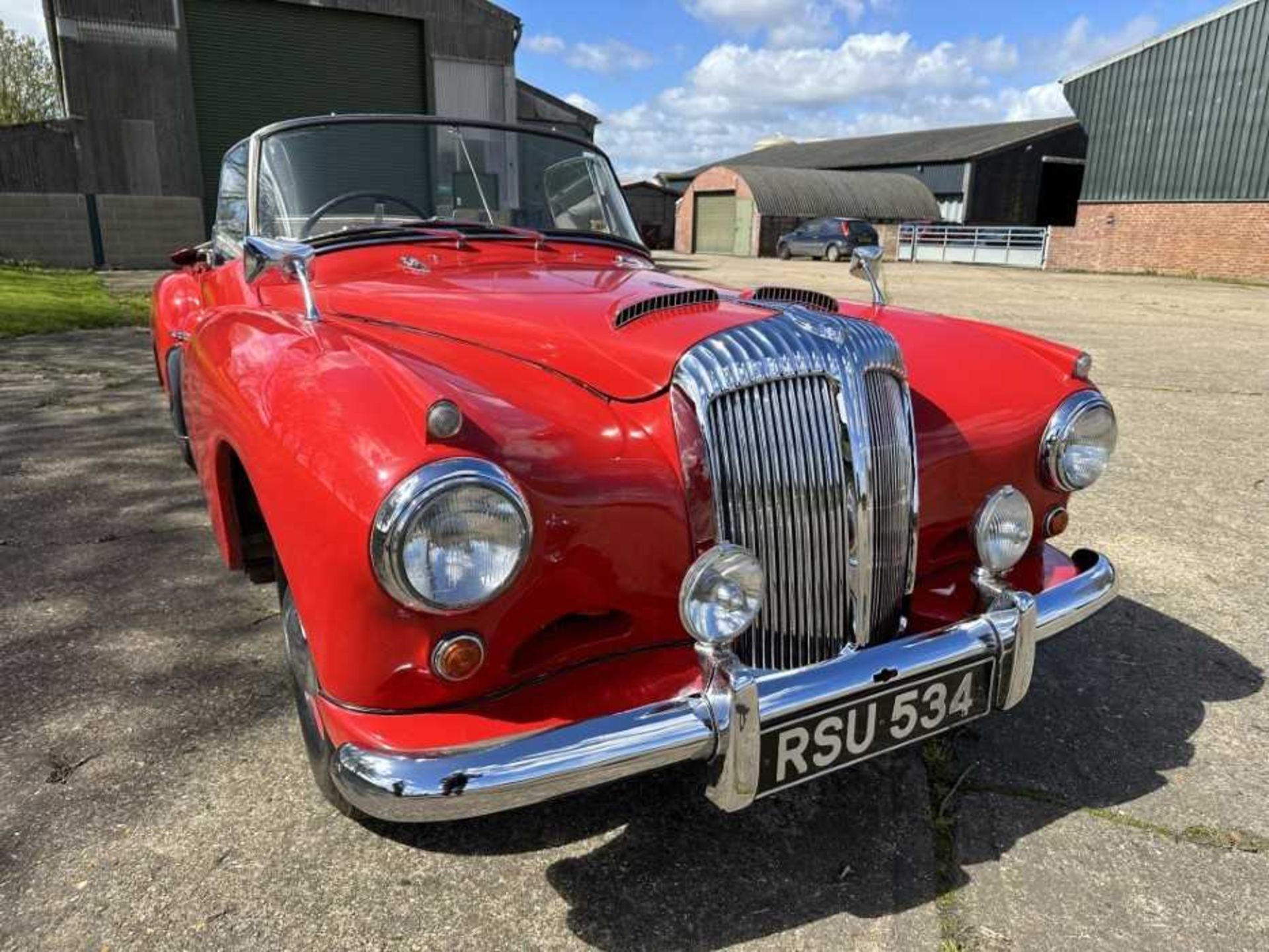 1956 Daimler Conquest New drop head coupe Reg No RSU 534- one of only 56 built