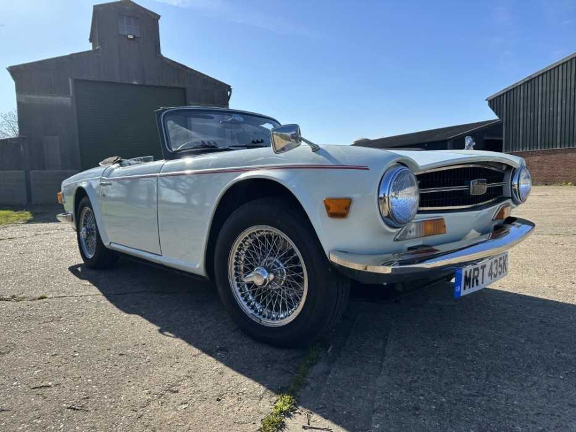 1972 Triumph TR6, 2498cc, manual, chassis number CP542320, reg. no. MRT 435K - Image 15 of 29