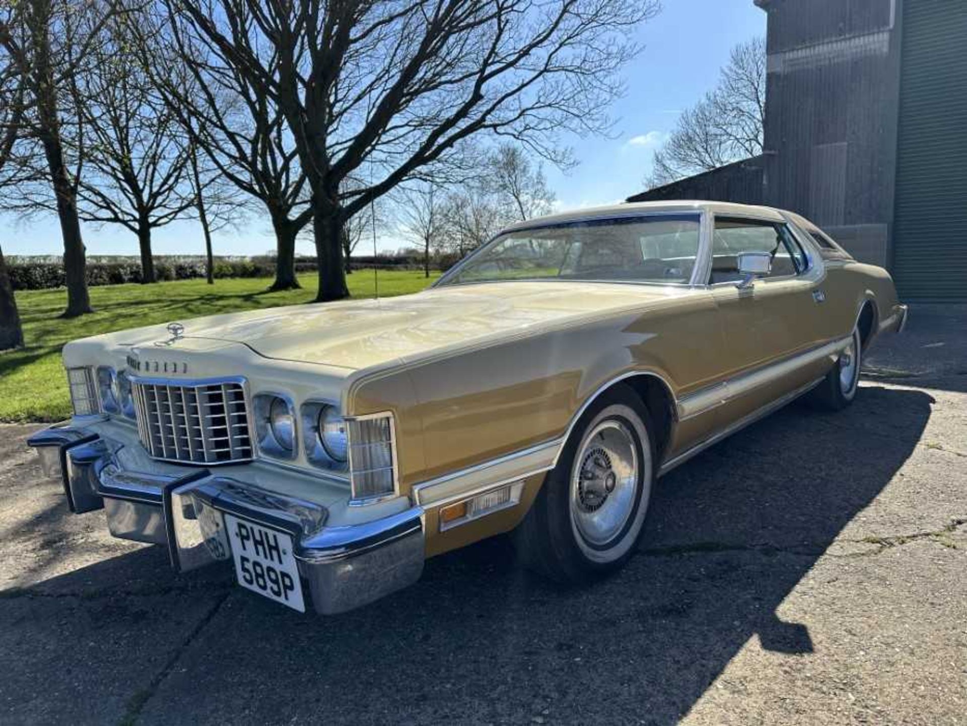 1976 Ford Thunderbird Coupe, Registration PHH 589P. This outrageous classic American grand tourer ha