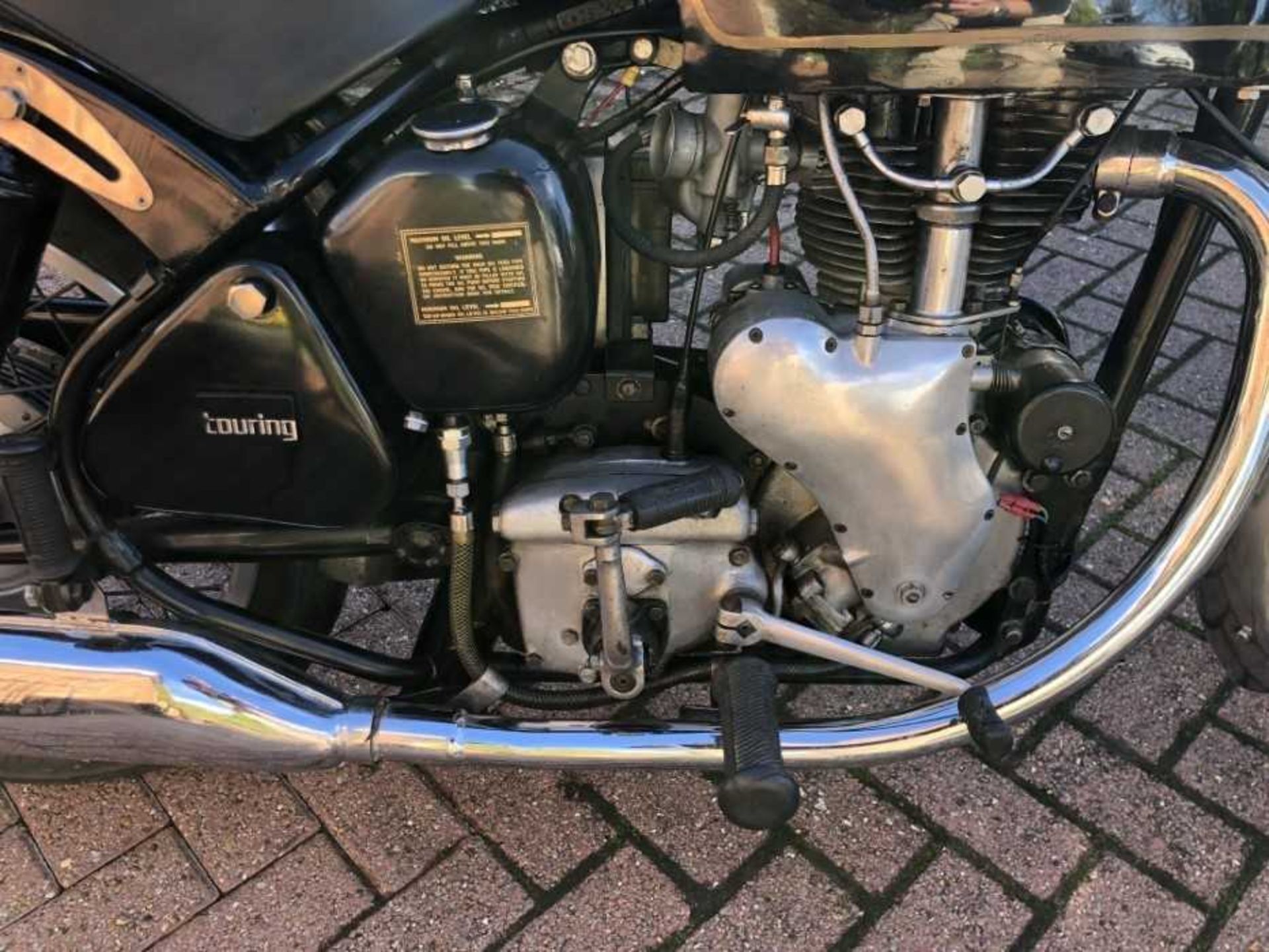 1959 Velocette 350cc motorcycle, reg. no. NSV 886, engine no. VR 2185 - Image 9 of 10