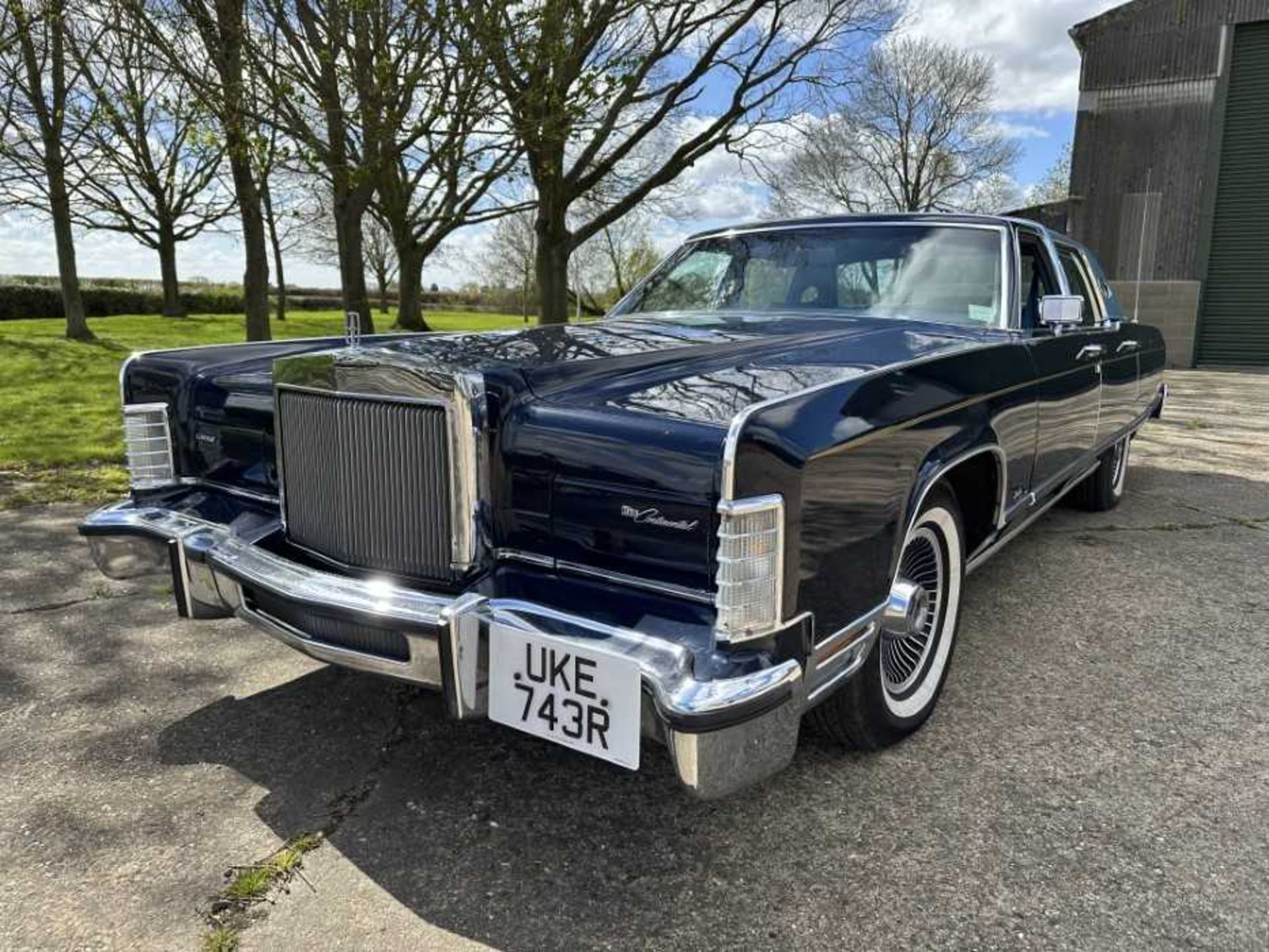 1977 Lincoln Continental Spitzer 4 door sedan, Registration UKE 743R. This very imposing classic Ame - Image 3 of 17