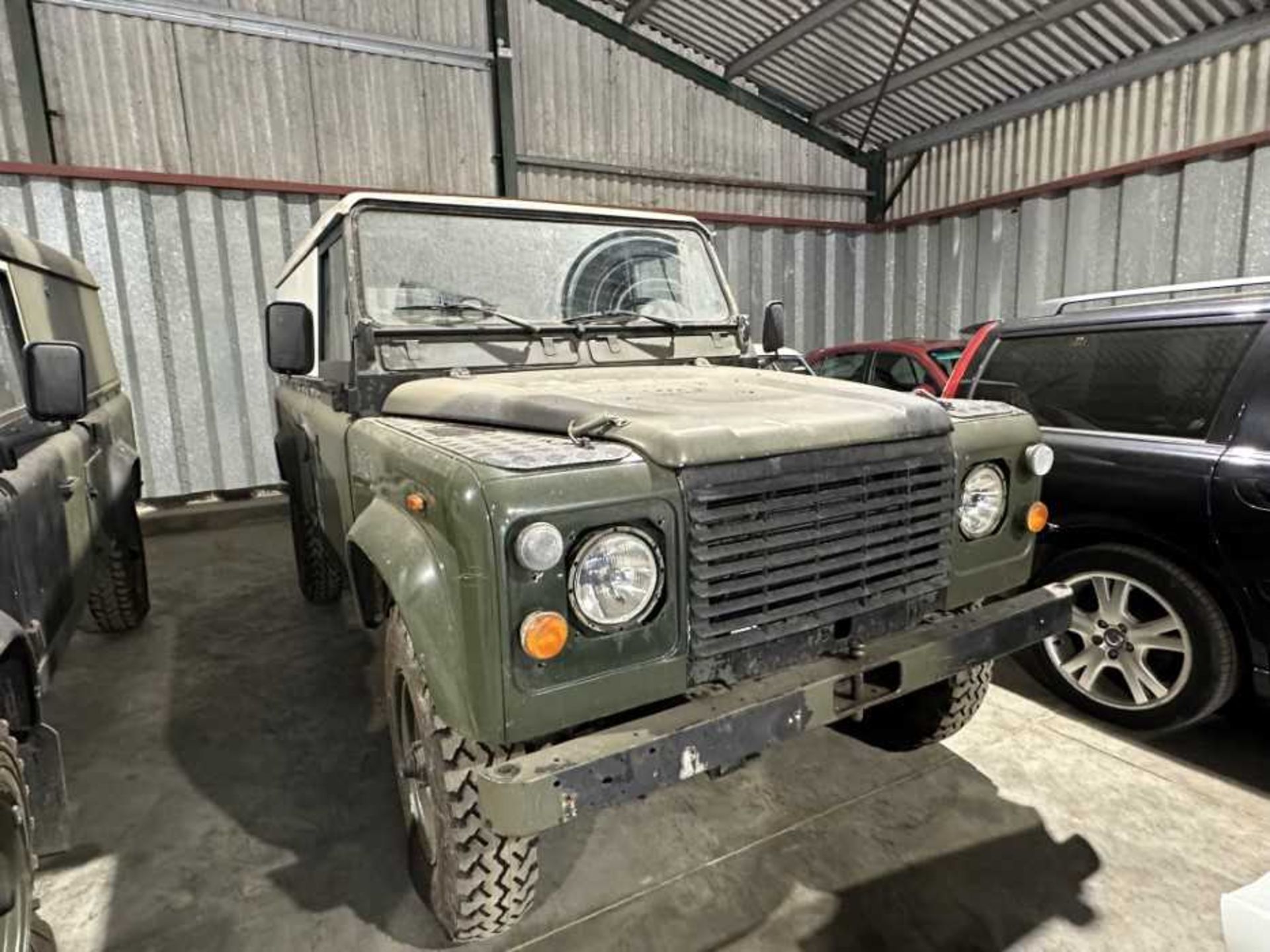 Land Rover 110 LHD, V8 Petrol, chassis number SALLDHAV8FA421423, ex. British Army, reg. no. 15-KJ-81